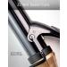 ANGENIL 1.25" Curling Iron Wand - Tourmaline Ceramic Dual Voltage Fast Heat-Up One-Step Styling Tool for All Hair Types - Gold - Buy Online on SooperMarket.com