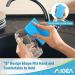 AIDEA-Brite Non-Scratch Scrub Sponge - 12 Count Pack for Dishes & Cleaning - Gentle on Surfaces, Tough on Grime - Blue Cleaning Sponges for Everyday Use - Buy Online on SooperMarket.com