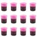 Pajoma fragrance votive candle 12 pieces of 55 g Roses-Berries |Marble votive candle burning time approx. 17 hours - height 5 cm 4 cm |Premium quality Roses-Berries 12
