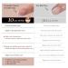 btartboxnails XCOATTIPS French Gel Nails | Almond Press-On Tips | Soak Off Acrylic & Nail Lamp - Perfect Skin Tones - Buy Online on SooperMarket.com