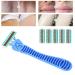 6-Blade Manual Razor for Men & Women - Double Lubrication Precision Trimmer & 6 Cartridges | Portable Body Hair Trimmer - Buy Online on SooperMarket.com