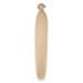 50 Strands Nail U Tip Remy Human Hair Extensions Blonde 24# Pre Bonded Natural Straight 0.5g/strand 18 inch