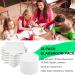 Ceramic Tile for Crafts Coasters 24 Pack White Tiles Unglazed 4 Inch with 24 Pack Cork Backing Pads Includes Square and Round Ceramic Coasters for DIY Arts Craft Project Coasters - Buy Online on SooperMarket.com