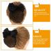 KALLORY French Barrette Hair Bun Net Mesh Cover Bowknot Hair Clip for Women (Black) - 11.5*7cm - Buy Online on SooperMarket.com