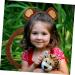 minkissy 1 Set zoo animal headband fabric monkeys monkey ear hair hoop headbands tails - Buy Online on SooperMarket.com