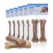Nobleza - dogs chewing bones 12.5cm x 12 pieces 100% natural beef bones and dog bones for dogs large dog bones protein -rich