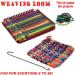 Pepperell Weaving Loom Retro Craft Kit - Red | DIY Crafts Supplies - Buy Online on SooperMarket.com