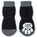 Pet Heroic Anti-Slip Dog & Cat Socks with Rubber Reinforcement - Indoor Paw Protector for Traction Control - 8 Sizes Available (Black, Size S) - Buy Online on SooperMarket.com