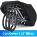 Favoto Waterproof Bicycle Cover for 2-3 Bikes | 210T Oxford Tarpaulin | Protective Garage Cover with Bag | 200x105x110cm | Black - Buy Online on SooperMarket.com