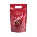 Lindt Lindor chocolate balls double chocolate |1 kg bag resealable |approx. 80 milk chocolate with dark soft melting filling |Large pack praline gift Double Chocolate 1 kg