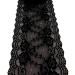 Feelmate 6in x 5Yard Soft Stretch Black Lace Runner for Wedding & DIY Crafts - Buy Online on SooperMarket.com