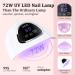 LKE Gel Nail Polish Kit with 72W UV Lamp - 6 Pink Truffle Colors, Glossy & Matte Top Coat - Manicure DIY Set for Women - Buy Online on SooperMarket.com