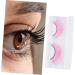 ABOOFAN 3 Pairs Black False Eyelashes Halloween Costume Eyelashes Face Eyelashes Halloween False Eyelashes for Women Halloween Eyelashes Extension Party Eyelashes Cosplay 3d Accessories - Buy Online on SooperMarket.com