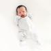 Ribbed Cotton Zip Up Baby Sleepsuits | Unisex Newborn Clothes | 2-3 Years | White - Buy Online on SooperMarket.com
