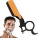 Aznever Cut-Throat Razor - Stainless Steel for Men | Perfect for Home Travel & Outdoor Adventures - Black Gold Design - Buy Online on SooperMarket.com