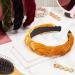 Glamlily 4 Pack Velvet Braided Headbands for Women - Wide Non-Slip Padded Hair Accessories (4 Colors) - Buy Online on SooperMarket.com