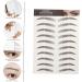 Beavorty 36 Sheets waterproof eyebrow stickers beauty tools Eyebrow Grooming Shaping Sticker cosmetic 3d set - Buy Online on SooperMarket.com