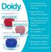 Doidy Baby Suction Bowl for Weaning - Non-Slip Feeding Bowls - 300ml PP Material (Red) - Buy Online on SooperMarket.com