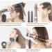 webeauty 5-in-1 Hair Dryer Brush - Professional Hot Air Brush for Fast Drying Curling and Straightening - Ceramic Coating & Negative Ion Technology - 110000 RPM (Grey/Gold - Buy Online on SooperMarket.com