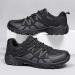 Men's Waterproof Outdoor Fitness Shoes - Non-Slip Elegant Gym Sneakers for Running & Walking - Black 46 EU - Buy Online on SooperMarket.com