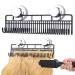 SOGOO Hair Extension Holder and Hanger Metal Hair Styling Tool and Extension Caddy for Washing  Coloring and Blow-Drying of Weft  Clip-In  Tape-In Hair Extensions(Long Size) 25CM hanger