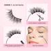 Glowingwin Wispy Cat Eye Half Lashes - 10 Pairs of Handmade Soft Corner False Eyelashes for Natural, Reusable, and Fluffy Look - 3/4 Strip Faux Mink Half Lashes-C - Buy Online on SooperMarket.com