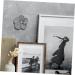 HOLIDYOYO 1 Set Ceramic Hibiscus Wall Art Outdoor Sunflower Decor Floral Wall Decoration Ceramics 7.5X7.2X2.4CM - Buy Online on SooperMarket.com