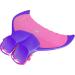 Body Glove Kids Foldable Monofin - Pink | Easy Propel & Glide for Kids and Adults in Water - Buy Online on SooperMarket.com