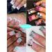 500PCS Short Duck Nail Tips - Clear Half Cover Acrylic Nails for Salon | Extra Short Flare French Nail Extensions | 10 Sizes - Buy Online on SooperMarket.com