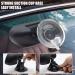 Baby Backseat Mirror - 360 Rotatable Rearview Safety Mirror with Adjustable Angle and Suction Cup - Black - Buy Online on SooperMarket.com