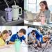 IFORYONLIFE 5 Pack Silicone Press in Straw for Stanley 40oz Tumbler Accessories Replacement Straw Bite Valve for Stanley Cup - Buy Online on SooperMarket.com
