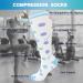 WHOTAY Plus Size Compression Socks Wide Calf for Women 20-30mmHg - Green 3-Pairs XX-Large - Buy Online on SooperMarket.com