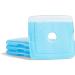 Cool Coolers by Fit + Fresh - Slim Reusable Ice Packs (4PK) for Lunch Boxes, Camping, & Beach Coolers - Long-Lasting Blue - Buy Online on SooperMarket.com