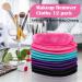 Orighty Makeup Remover Cloths 12 Pack - Reusable Face Cleansing Cloth for Instant Makeup Removal - 5x5 Inch (Pack of 12) - Buy Online on SooperMarket.com