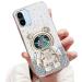 Tivenfezk Nadoli for Xiaomi Redmi A1 Treibsand B r Astronaut Hidden Stand Shell caricature glitter astronaut stand soft silicone bling cell phone case transparent protective cover xiaomi redmi a1 clear