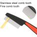 Stainless Steel Fine Tooth Lice Comb - Professional Nit Removal for Kids, Adults, Pets - Long/Short Hair - Buy Online on SooperMarket.com