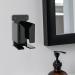 Predolo Wall Holder for Men's Electric Razors | Durable Acrylic Bathroom & Shower Hook | Sleek Black Design - Buy Online on SooperMarket.com