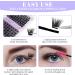 0.07mm D Curl Mixed Long Cluster Lashes 12-16mm | Reusable Soft Wispy Eyelash Extensions - Buy Online on SooperMarket.com
