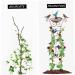 2-in-1 Bird Water Dispenser & Feeder with Garden Grilles - Metal Butterfly Design | Removable Retro Stand for Garden Decoration - Buy Online on SooperMarket.com