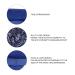 Skin-Friendly Cooling Gel Bead Eye Pack - Relieve Eye Fatigue - Dark Blue - Unisex - Buy Online on SooperMarket.com