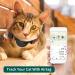 Reflective Airtag Cat Collar with Bell | Waterproof Holder Case for Apple Airtag | Breakaway Safety Buckle | Orange - Ideal for Cat or Kitten - Buy Online on SooperMarket.com