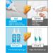 Deuvuo Mould Remover Gel UK 280g 2 Pack Mold And Mildew Remover Gel With Brush For Washing Machine Mould Extreme Gel For Bathroom Painted Walls Tiles Ceiling Window Seals Wood (10 Fl Oz) 140 ml (Pack of 2) - Buy Online on SooperMarket.com
