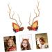 minkissy 2 Pairs Christmas Glow Barrette Winter Hair Barrettes Christmas Hair Clips for Women Pine Cone Berry Hairpins Led Deer Antlers Hair Clips Hair Bands Resin Elk Miss Pine Cones - Buy Online on SooperMarket.com