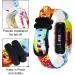 3 Pack Floral Ace 3 Bands for Kids - Colorful Waterproof Straps for Fitbit Ace 3 - Girls Boys Bracelet Accessories - Pattern A - Buy Online on SooperMarket.com
