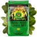 Mate Green Mate Tea Bio |Yerba Mate Bio 200g |Organile Lose Leaf |95% large leaves 5% sticks |Traditionally harvested dried without smoke |Brazilian Mate Tea from Rio Grande Do Sul Tea Small