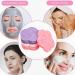Vesone Spa Sponges for Facial Cleansing Makeup Removing Cleansing Pads | Gentle Makeup Removal Pads Skin-Friendly Soft Facial Cleansing Sponges with Flower Shape for Daily Life - Buy Online on SooperMarket.com