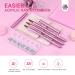 Saviland Acrylic Nail Brush Set for Beginners - 3PCS Size 14 10 6 with Pink Handle | Sturdy Kolinsky Hair for Acrylic Application & Nail Art - Buy Online on SooperMarket.com