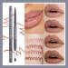 Nude Lip Liner Creamy Set - 4PC Vegan Cruelty-Free Matte Pencils with Brush - Precise & Define, Easy to Use - A01 - Buy Online on SooperMarket.com