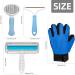 5-Piece Pet Brush Set - Effective Hair Remover Mitts & Lint Rollers for Dogs & Cats | Ideal for Long & Short Hair | Reusable & Eco-Friendly - Buy Online on SooperMarket.com