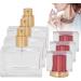 Verdant Touch Perfume Bottle Glass Refillable Perfume Bottle 30ml Red Set of 3 Empty Spray Atomizer for Cosmetic Fragrance Dispensing - Buy Online on SooperMarket.com
